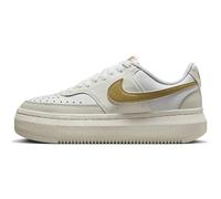 Nike W Court Vision Alta, Zapatos Bajos Mujer, White Metallic Gold Light Bone Sail, 40.5 EU