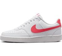 NIKE W Court Vision LO NN, Sneaker Mujer, White/Sea Coral-Volt-Black, 40.5 EU