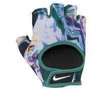 Nike W Gym Ultimate FG N.000.2555.911.SL - Guantes de Fitness para Mujer, Color Verde neptuno y Blanco, Talla S