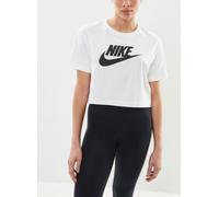 Nike W Nike Sportwear Tee Essential Crp Icn Ftra M Blanco