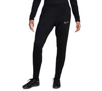 NIKE W Nk DF Academy Pant Pantalón, Negro, Dorado metálico, Small para Mujer