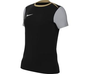NIKE W Nk DF Acdpr24 SS Top K Camiseta de Manga Corta, Negro, Dorado, Gris Lobo y Blanco, Extra-Large para Mujer