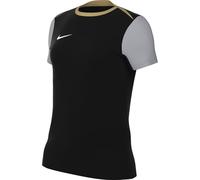NIKE W Nk DF Acdpr24 SS Top K Camiseta de Manga Corta, Negro, Dorado, Gris Lobo y Blanco, Extra-Small para Mujer
