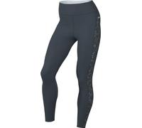 Nike W Nk DF Fst Mr 7/8 Tght SNL NV Pantalón, Deep Jungle/Reflective Silv, Small para Mujer