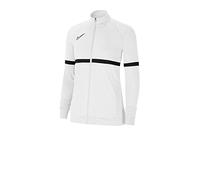 Nike W NK Dry ACD21 TRK JKT K Jacket, Women's, White/Black/Black/Black, XL