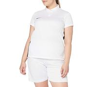 Nike W Nk Dry Acdmy18 Polo SS Short Sleeve Polo, Mujer, White/Black/Black, XS