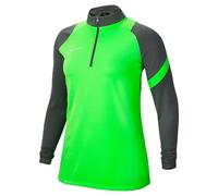 Nike W Nk Dry Acdpr Dril T-Shirt, Green Strike/Anthracite/White, S Womens
