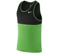 Nike W Nk Dry Elastika Plus Camiseta sin Mangas, Mujer, Black/Black/(White), 2X