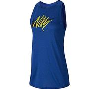Nike W NK Dry Leg Tank TOM Swoosh Camiseta sin Mangas, Mujer, Game Royal, XL