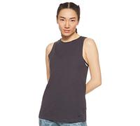 Nike W NK Dry Tank Studio Open Back Tank, Mujer, Oil Grey/Black, S