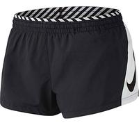 Nike W NK Elevate SD Pantalones Cortos de Deporte, Mujer, Black/White/Black, XS