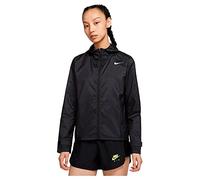 Nike W NK Essential Jacket Plus, Black/Reflective silv, 1X Women's