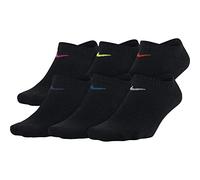 NIKE W Nk Everyday LTWT NS 6pr Calcetines, Mujer, Multi-Color, S
