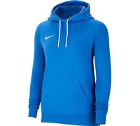 NIKE - W Nk Flc Park20 Po Hoodie, Sudadera para Mujer, Azul Real / Blanco, S