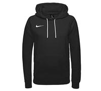NIKE - W Nk Flc Park20 Po Hoodie, Sudadera para Mujer, Negro / Blanco, L