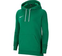 NIKE - W Nk Flc Park20 Po Hoodie, Sudadera para Mujer, Verde Pino / Blanco, L
