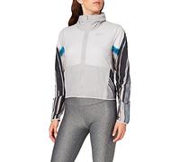 Nike W NK IMP LT JKT HD EVA Jacket, Mujer, Atmosphere Grey/Reflective SIL, M