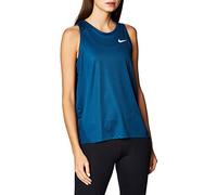 Nike W Nk Miler Tank Camiseta sin Mangas, Mujer, Valerian Blue/(Reflective silv), XL