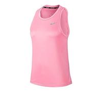 Nike W Nk Miler Tank Tank Top, Mujer, Magic Flamingo/(Reflective silv), XL