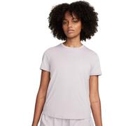 Nike W Nk One Classic DF SS Top, 019 Platinum Violet/Black, Large Mujeres