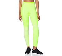 Nike W NK RN TCH PCK Knit TGHT Pants, Mujer, Volt/Light Cream/Black/Reflect, L