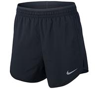 Nike W Nk Tempo LX Short 5in Sport Shorts, Mujer, Black/Anthracite/(Reflective Silv), XL