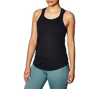Nike W Nk Yoga Strappy Tank Tank Top, Mujer, Black/(dk Smoke Grey), 2XL
