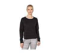 Nike W Nk Yoga Wrap Coverup Long Sleeved T-Shirt, Mujer, Black/(dk Smoke Grey), 2XL