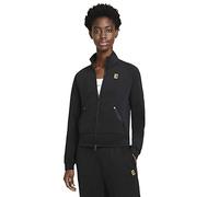 Nike W NKCT DF Heritage JKT FZ Jacket, Black/Black, S Women's