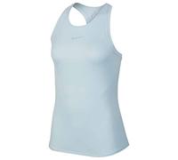 Nike W NKCT Dry Camiseta sin Mangas, Mujer, Topaz Mist White White Topaz M