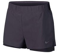 Nike W Nkct Flex Short Pantalones Cortos de Deporte, Mujer, Gridiron/(Gridiron), XS