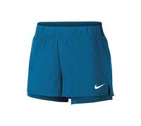 Nike W Nkct Flex Short Sport Shorts, Mujer, Valerian Blue/(White), XS