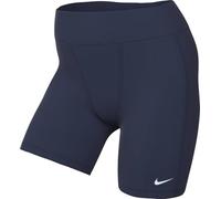 Nike - W NP Lpp 6 In Short, Longitud Ajustada hasta la Mitad del Muslo. Mujer, Midnight Navy/Nero/Bianco, FN2374-410