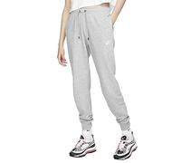 Nike NSW Essntl Reg FLC Pantalones de Deporte, Mujer, Dk Grey Heather/(White), XL