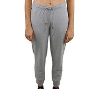 Nike W Nsw Essntl Pant Tight Flc - Pantalones De Vellón Mujer, Gris (Dk Grey Heather/White), L, Unidad