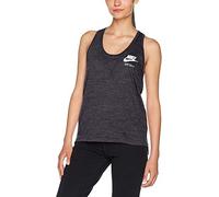 Nike W NSW Gym VNTG Tank Camiseta, Mujer, Anthracite/Sail, L