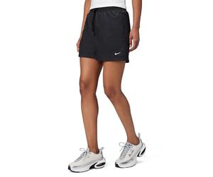 Nike W NSW Mr Essntl Wvn Short Pantalones Cortos, Blanco/Negro, Medium para Mujer