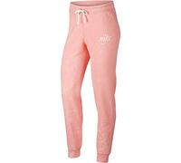 Nike W NSW Pant WSH Pantalón, Mujer, Bleached Coral/Summit White/Summit White, XL