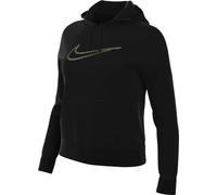 Nike W NSW PE CLB FLC Shine Os Po Top, Negro, Medium para Mujer