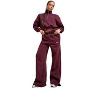 Nike W NSW Phnx FLC HR Pant Wide 2 Pantalones de Entrenamiento, Borgoña, XXL