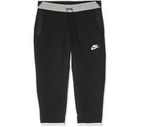 Nike W NSW TCH FLC Pant CB Pants, Mujer, Black/Black/White/White, 2XL