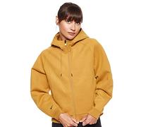 Nike W NSW TCH PCK Hoodie FZ FLC Sweatshirt, Mujer, Oil Grey/Black, L