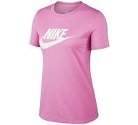 Nike W NSW tee Essntl Icon Futur T-Shirt, Mujer, Magic Flamingo/(White), 2XL