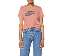 Nike W NSW tee Essntl Icon Futura Camiseta de Manga Corta, Mujer, Pink Quartz, L