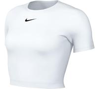 Nike W NSW tee ESSNTL Slim CRP LBR T-Shirt, White, XL para Mujer