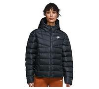 Nike W NSW TF Rpl Windrunner HD Jkt Jacket, Women's, Black/Black/White, M