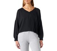 Nike W NY Off Mat Fleece V-NCK Top - Chaqueta para Mujer Black/Dk Smoke Grey XS