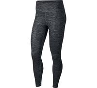 NIKE W One Luxe Htr Tght Pantalones de Deporte, Mujer, Black/(Clear), S