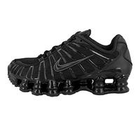 NIKE W Shox TL, Sneaker Mujer, Multicolor Black Black Mtlc Hematite MAX Orange 000, 38 EU