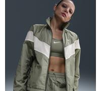 Nike Windrunner Chaqueta de tejido Woven y ajuste holgado con cremallera completa y protección UV - Mujer - Verde S (EU 36-38)
